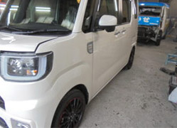 エアロの塗装&取り付け