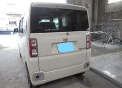 エアロの塗装&取り付け