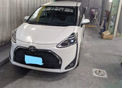 シエンタ板金塗装